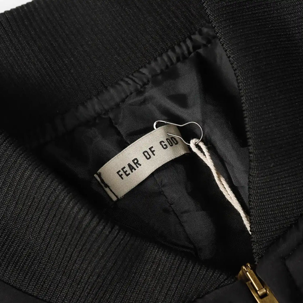 Fear of God Black Eternal Shell Bomber Jacket