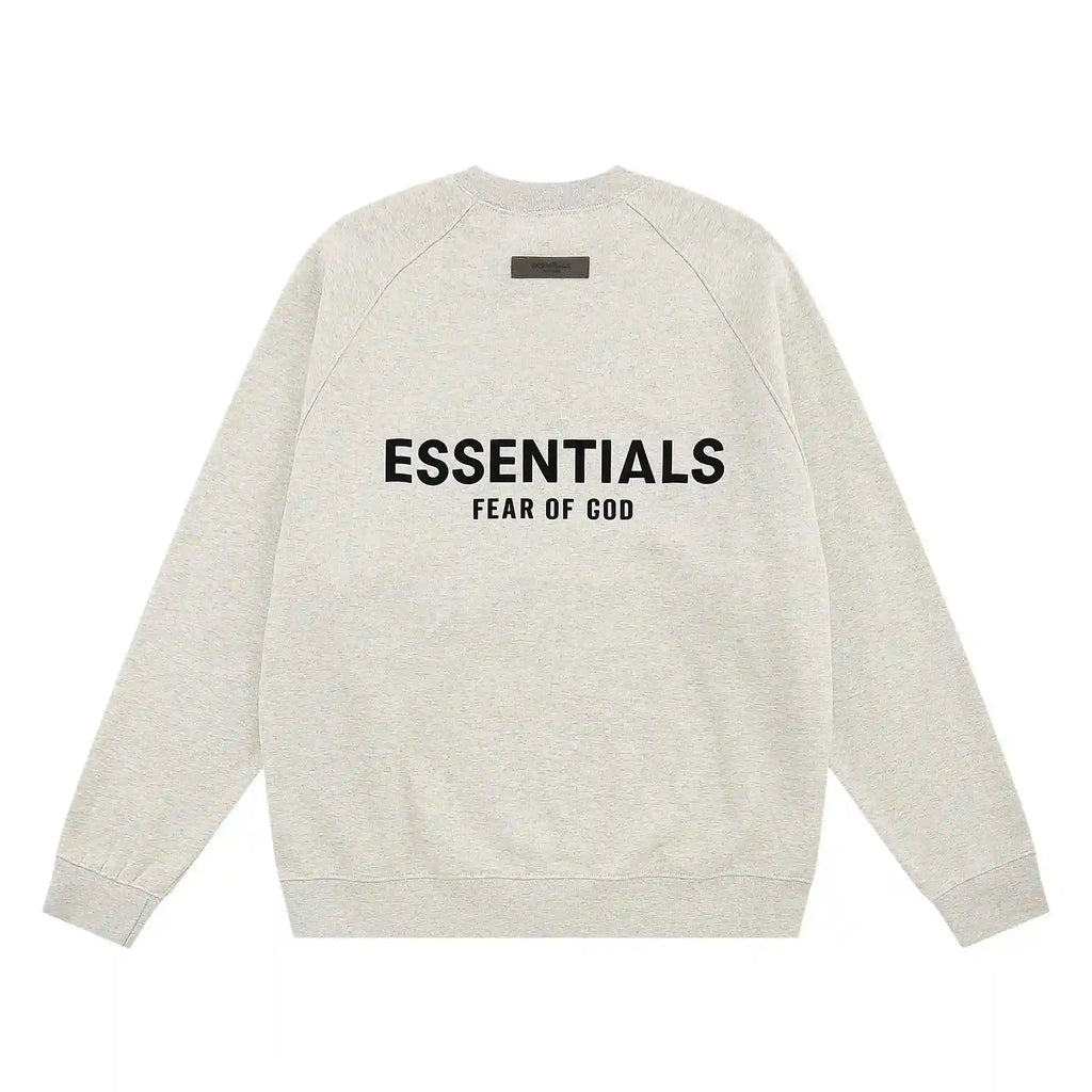 Fear of God Essentials Cloud Dance Sweatshirt – Classic Fit Crewneck