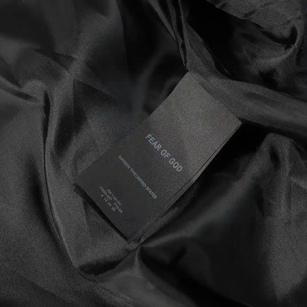 Fear of God Black Eternal Shell Bomber Jacket