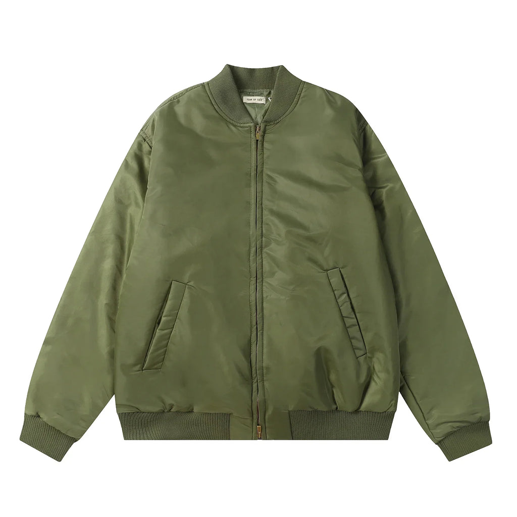 Fear of God Army Green Eternal Shell Bomber Jacket