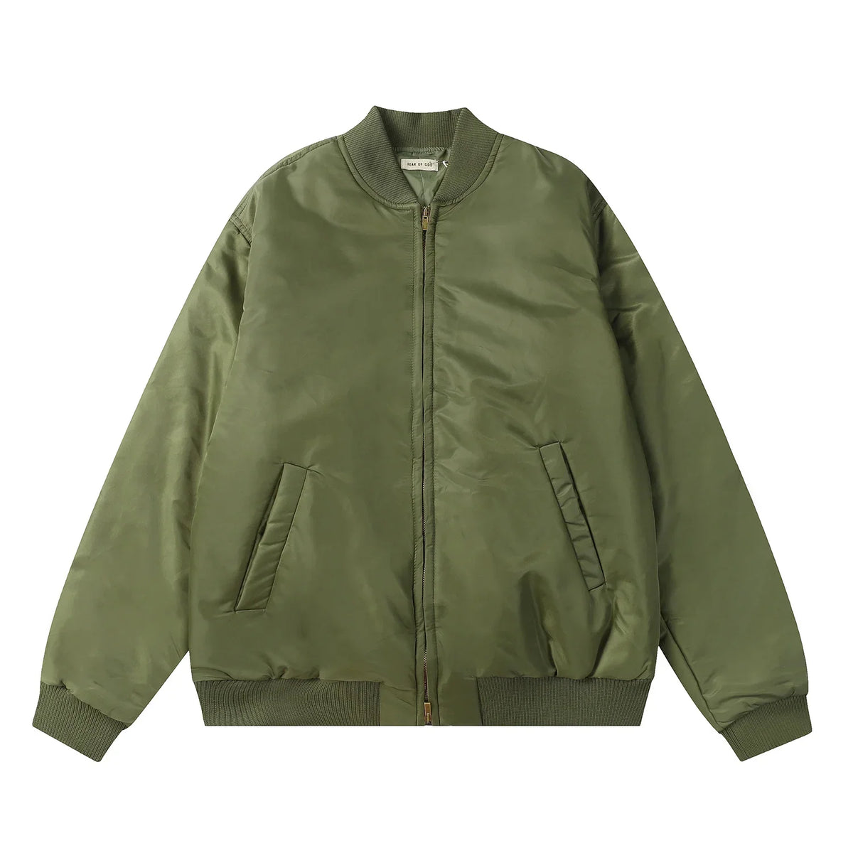 Fear of God Army Green Eternal Shell Bomber Jacket