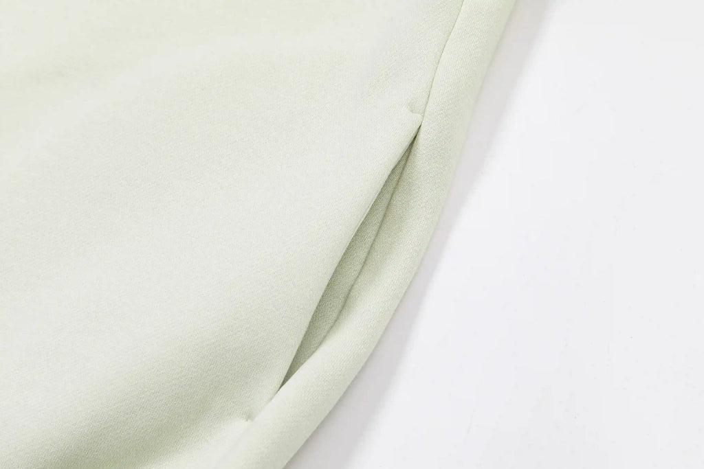 Fear of God ESSENTIALS Matcha Green Modern Fleece Track Jacket