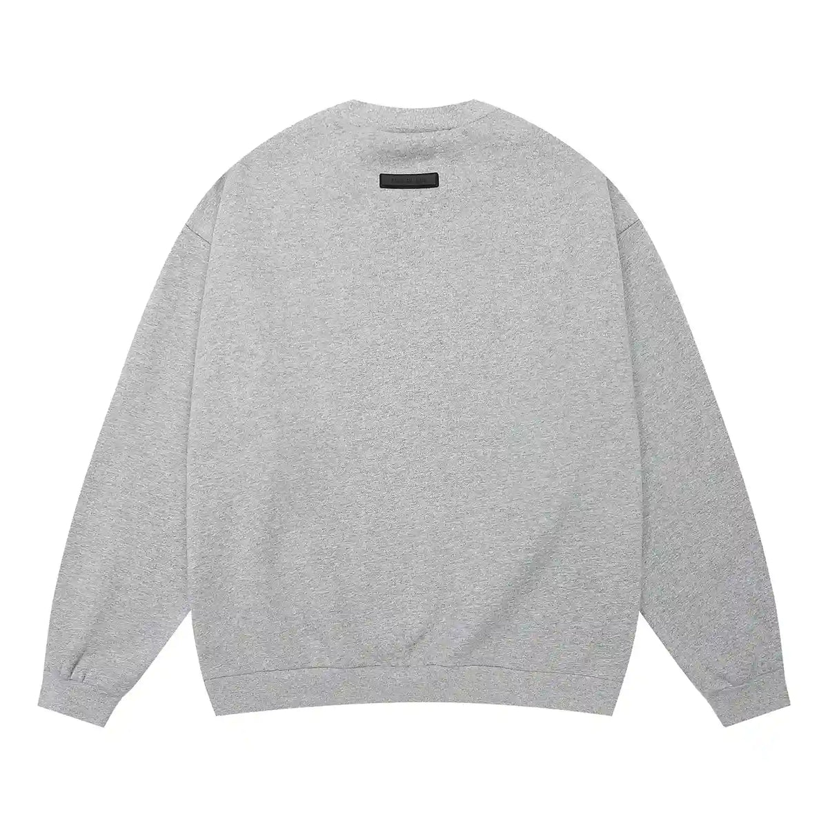 Fear of God Essentials Dark Heather Oatmeal Sweatshirt – Classic Fit Crewneck