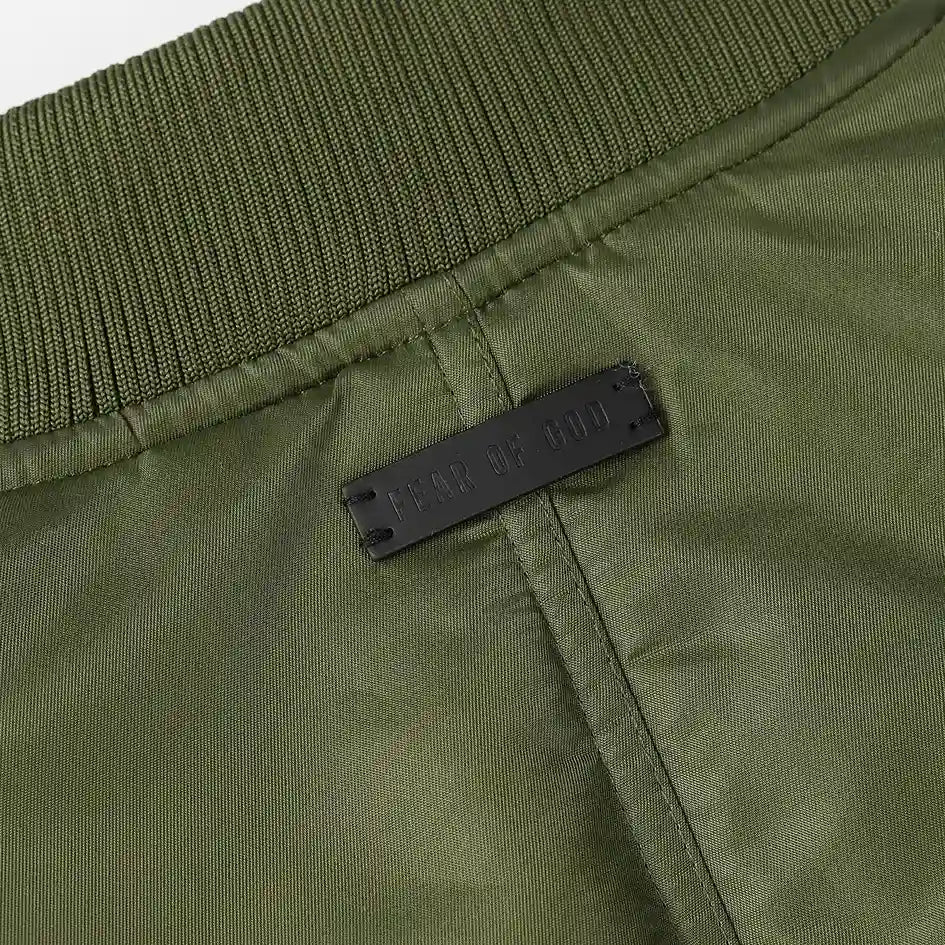 Fear of God Army Green Eternal Shell Bomber Jacket
