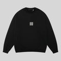 Essentials Black Sweatshirt – Relaxed Streetwear Crewneck
