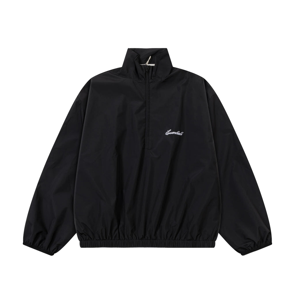 Fear of God Black Sporty Nylon Half Zip