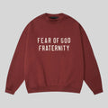Essentials Clothing Dark Chestnut Sweatshirt