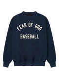 Denim Blue Essentials Sweatshirt, Relaxed Crewneck