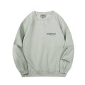 Cement Gray Essentials Sweatshirt, Clean Streetwear Fit