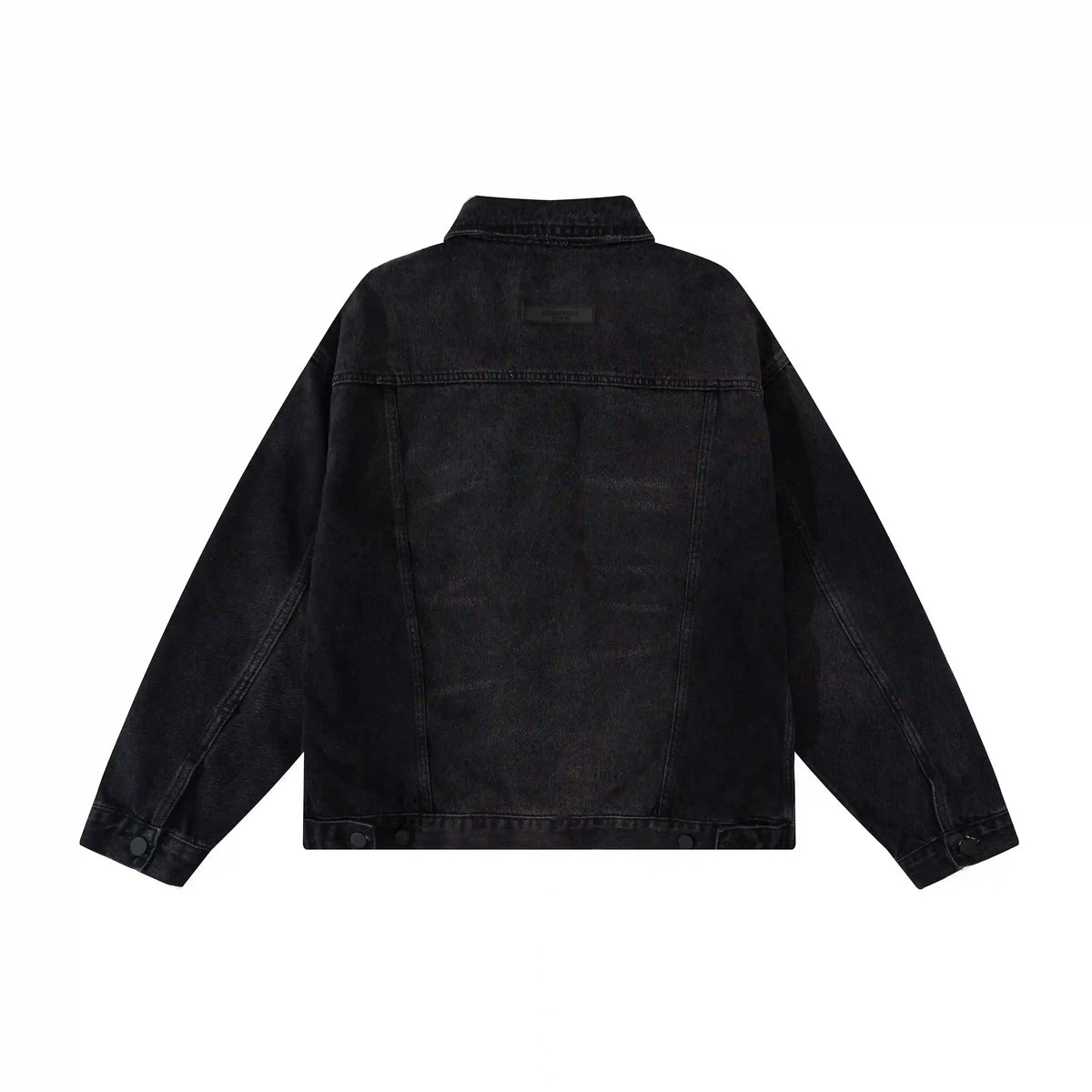 Essentials Denim Black Jacket