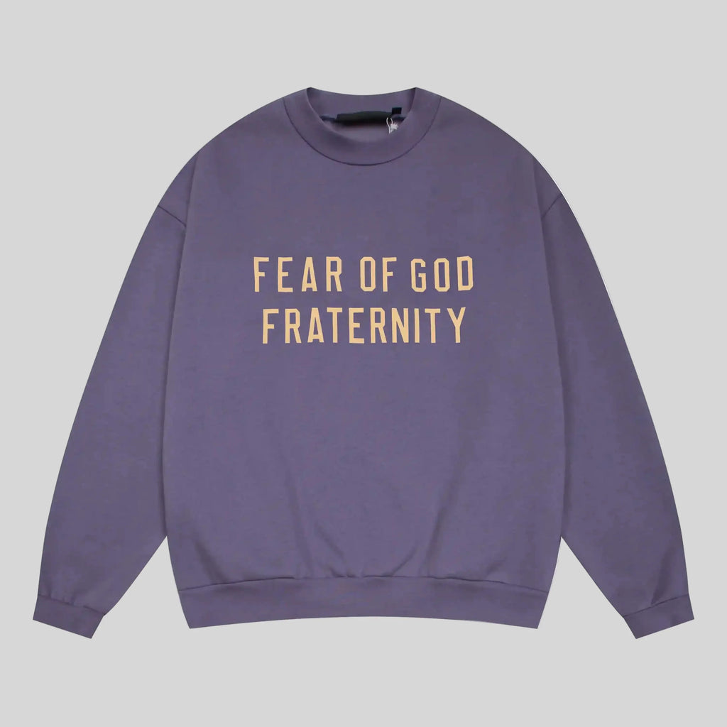 Essentials Clothing Pastel Purple Sweatshirt