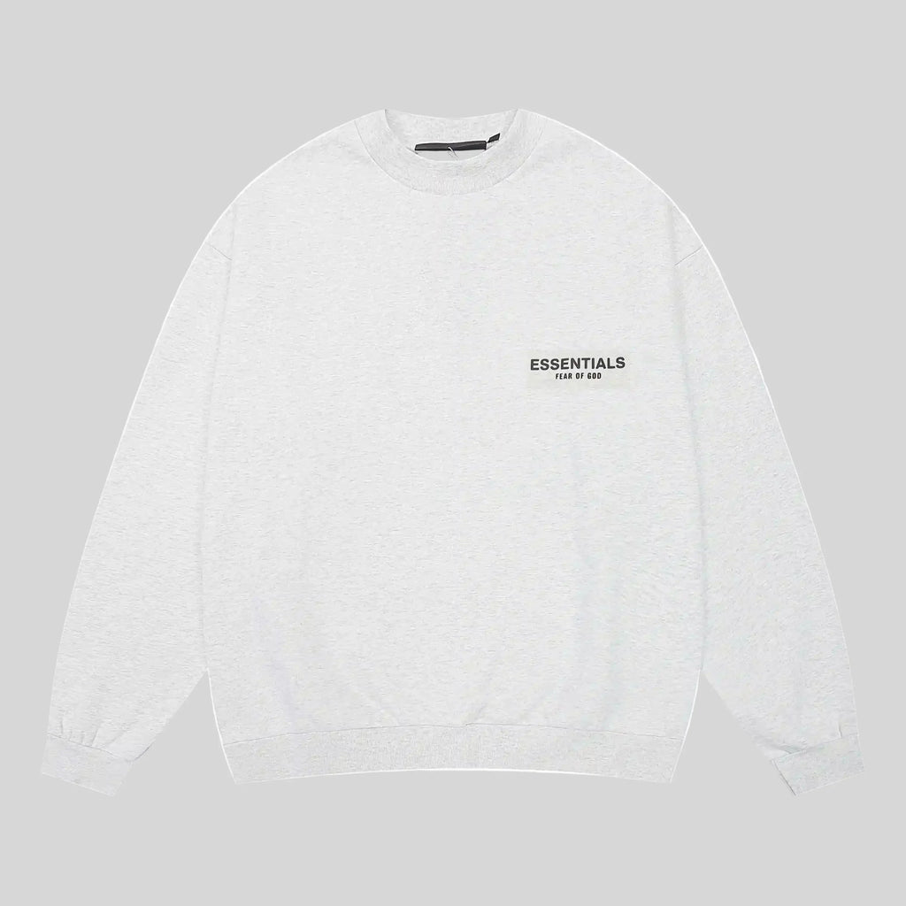 Fear of God Essentials Eggshell Sweatshirt – Classic Fit Crewneck