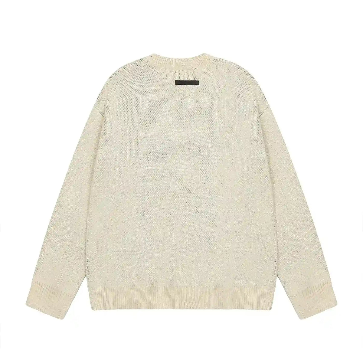 Essentials Light Cream Sweatshirt – Relaxed Streetwear Crewneck