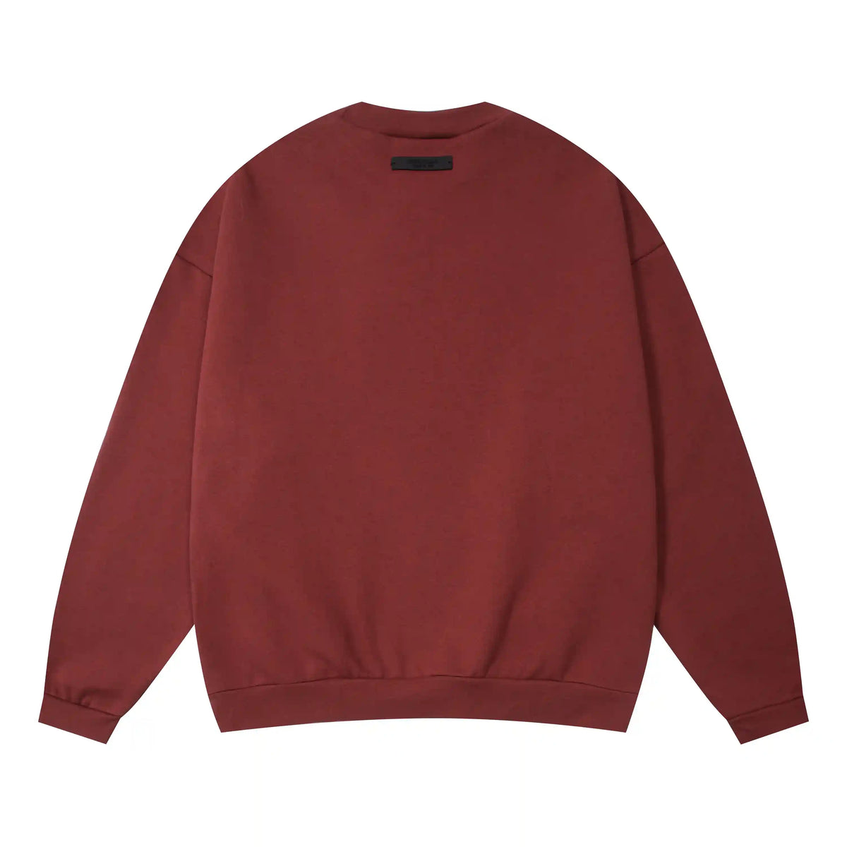 Fear of God Essentials Dark Chestnut Sweatshirt – Classic Fit Crewneck