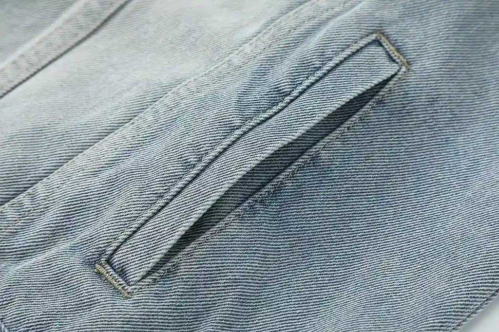 FEAR OF GOD ESSENTIALS - Blue Denim Jacket