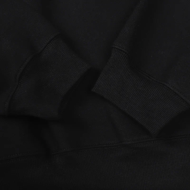 Essentials Sweatshirt in Black, Relaxed Crewneck