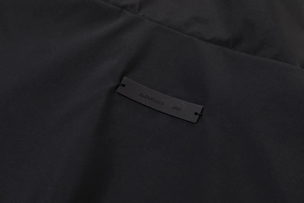 Fear of God Black Sporty Nylon Half Zip