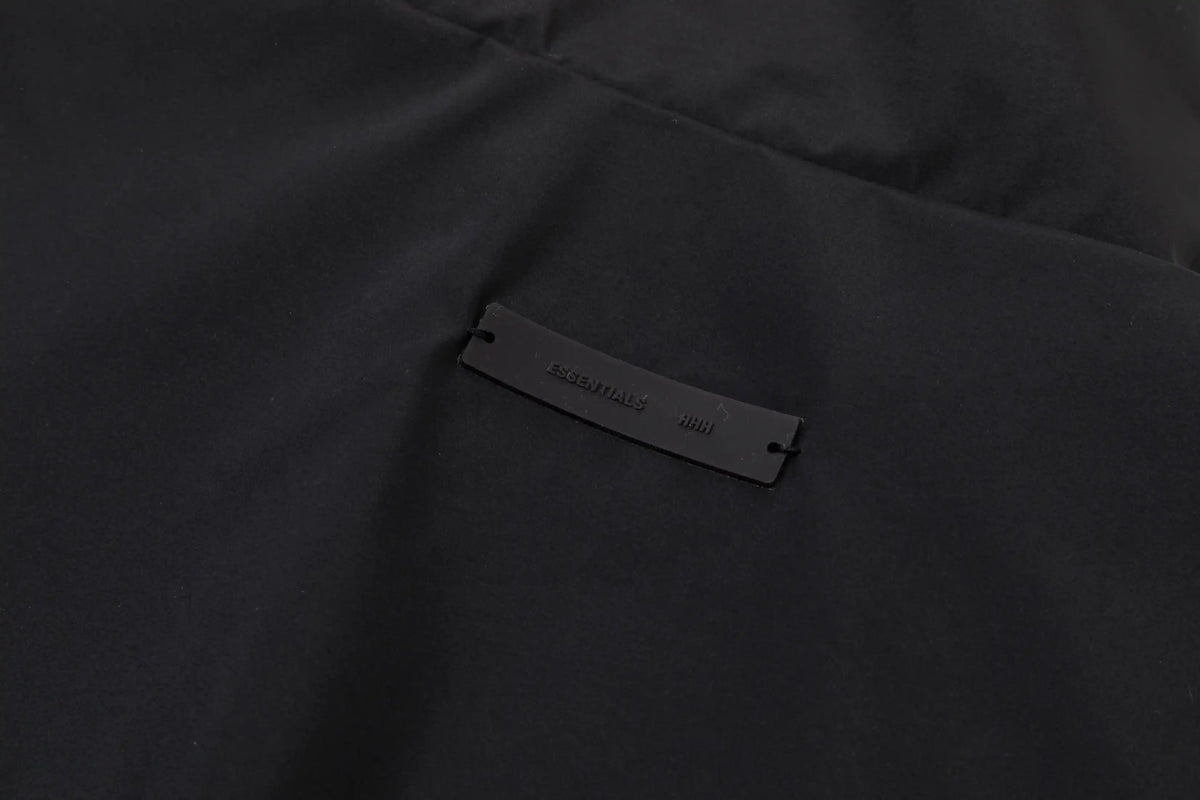 Fear of God Black Sporty Nylon Half Zip