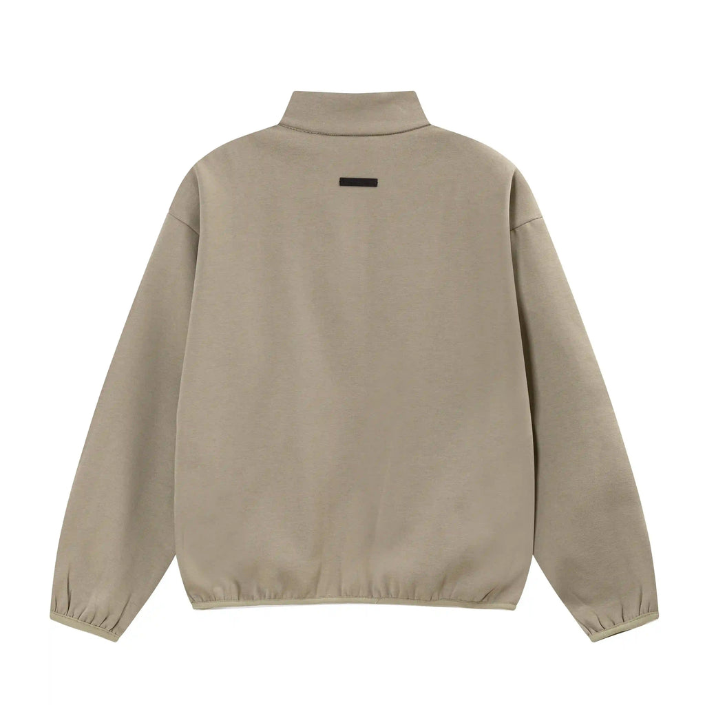 Fear of God ESSENTIALS Gold Brown Modern Fleece Track Jacket