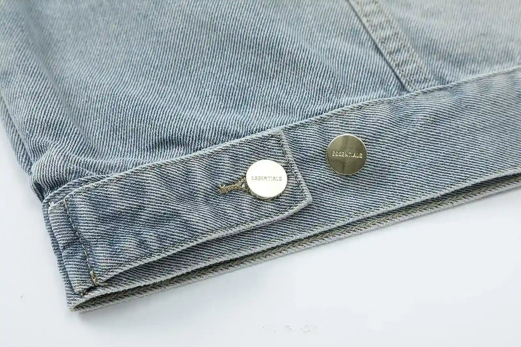 FEAR OF GOD ESSENTIALS - Blue Denim Jacket