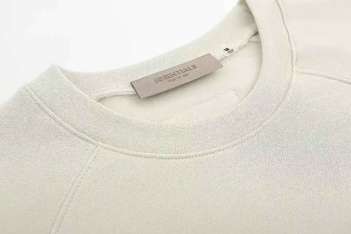 Fear of God Essentials Ash Grey Sweatshirt – Classic Fit Crewneck