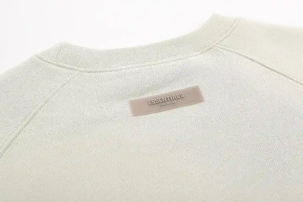 Fear of God Essentials Ash Grey Sweatshirt – Classic Fit Crewneck