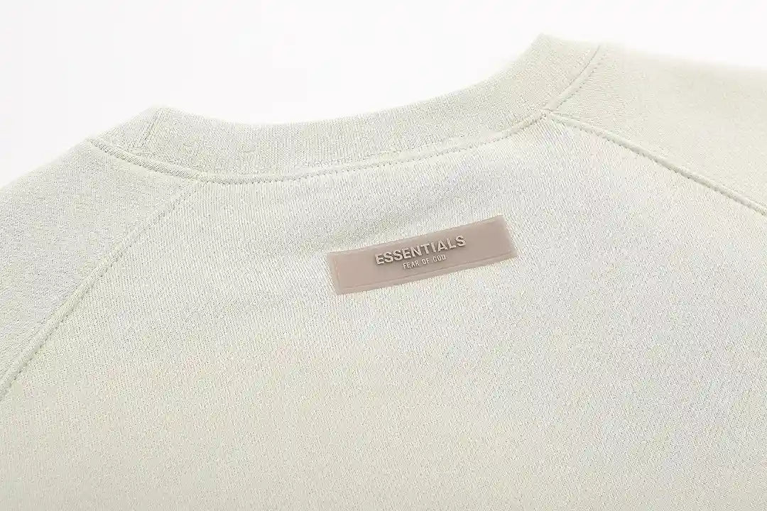 Fear of God Essentials Ash Grey Sweatshirt – Classic Fit Crewneck