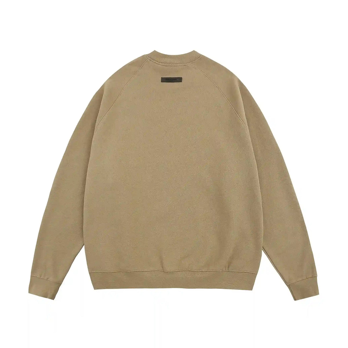 Fear of God Essentials Dark Beige Sweatshirt – Classic Fit Crewneck
