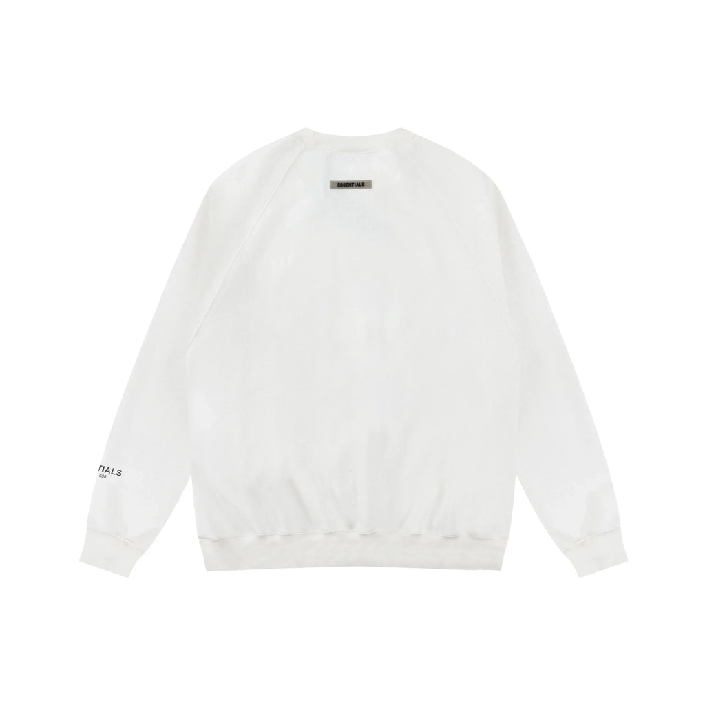 Essentials Eggshell Sweatshirt – Relaxed Streetwear Crewneck