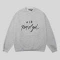 Essentials Dark Heather Oatmeal Sweatshirt – Relaxed Streetwear Crewneck