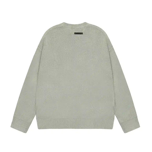 Essentials Ash Grey Sweatshirt – Relaxed Streetwear Crewneck