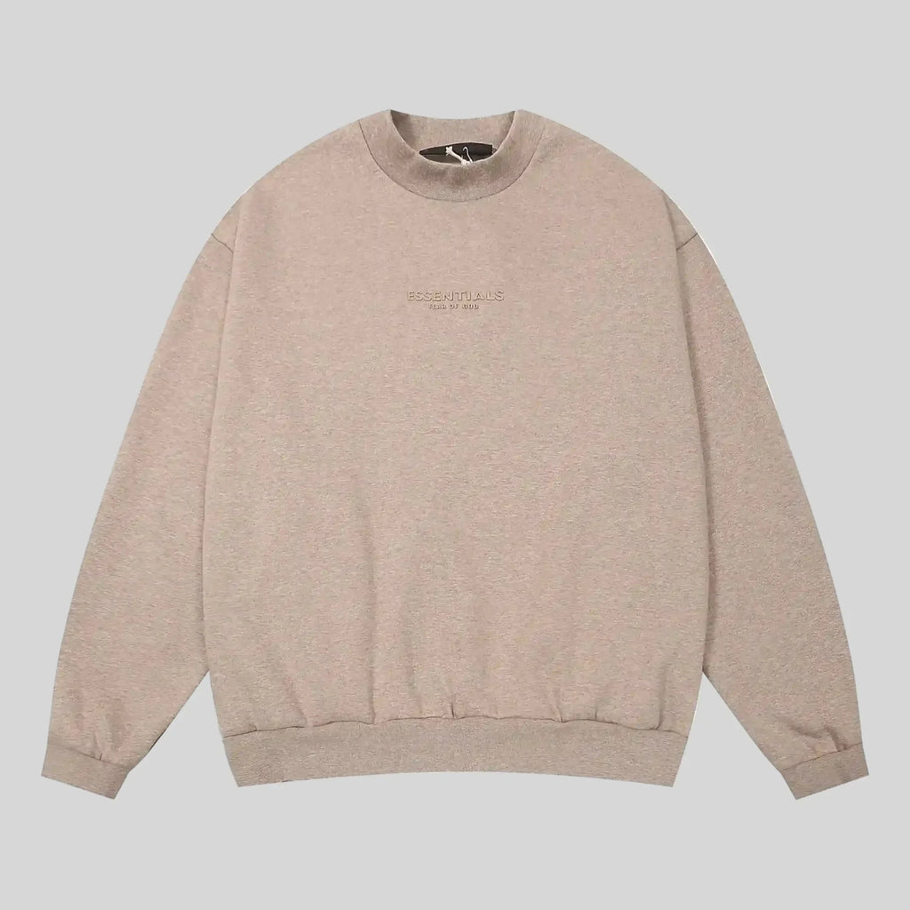 Essentials Ash Sweatshirt – Relaxed Streetwear Crewneck