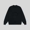Essentials Black Sweatshirt – Relaxed Streetwear Crewneck