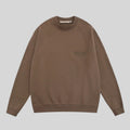 Essentials Brown Sweatshirt – Relaxed Streetwear Crewneck