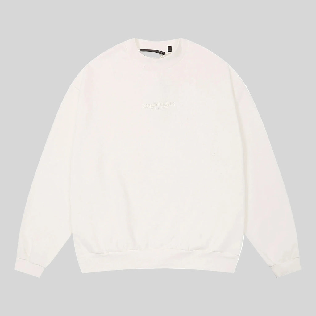 Fear of God Essentials Cloud Dance Sweatshirt – Classic Fit Crewneck
