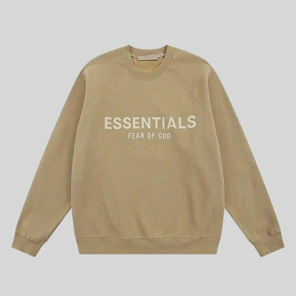 Essentials Clothing Dark Beige Sweatshirt