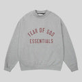Essentials Clothing Dark Heather Oatmeal Sweatshirt