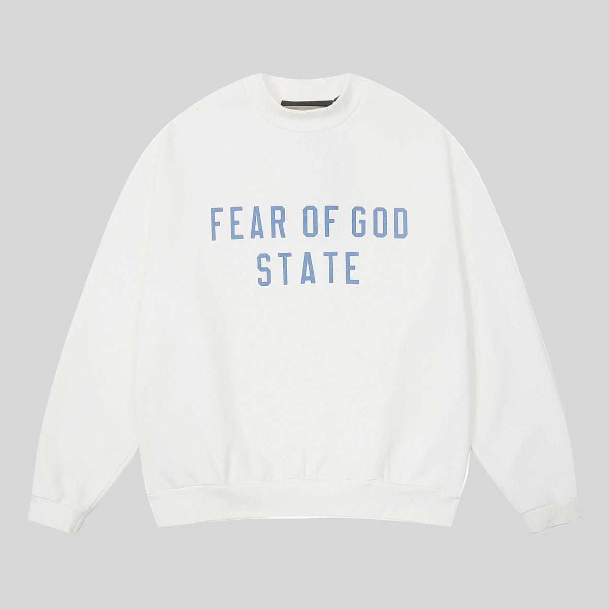 Fear of God Essentials Eggshell Sweatshirt – Classic Fit Crewneck