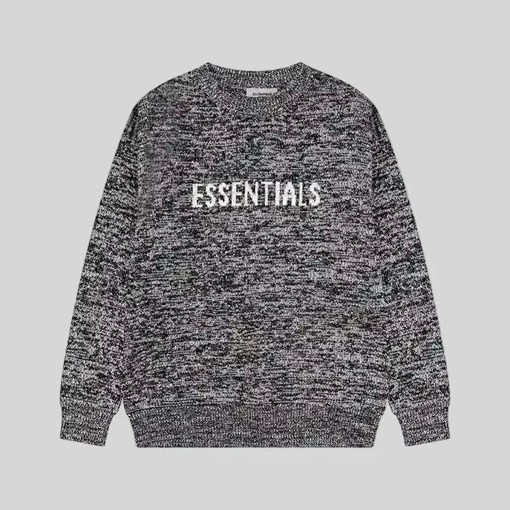 Essentials Grey Sweatshirt – Relaxed Streetwear Crewneck