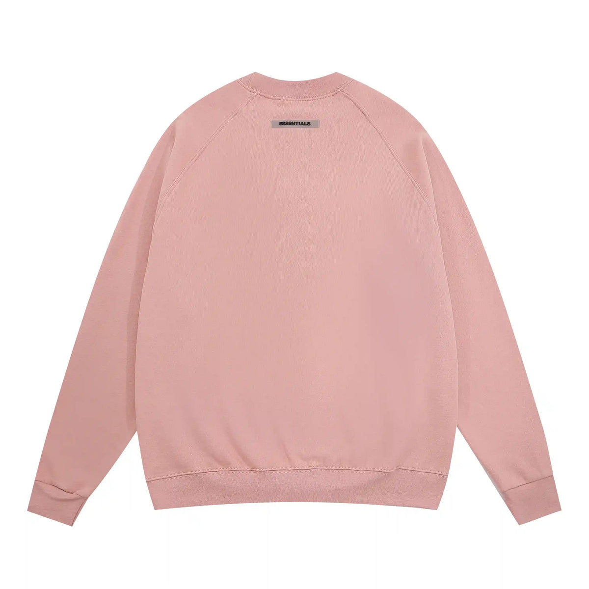 Fear of God Essentials Pink Sweatshirt – Classic Fit Crewneck