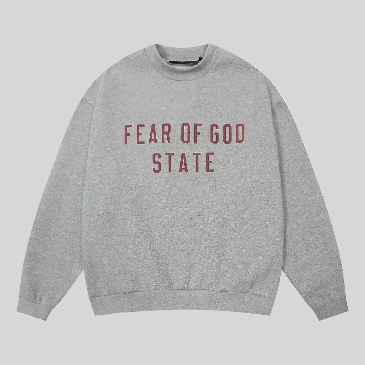 Essentials Clothing Dark Heather Oatmeal Sweatshirt