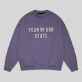 Essentials Pastel Purple Sweatshirt – Relaxed Streetwear Crewneck