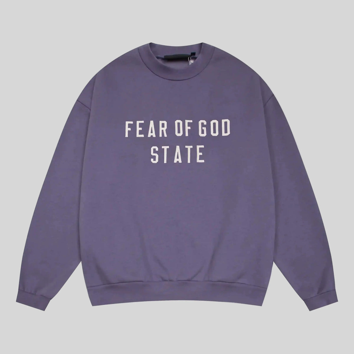 Essentials Pastel Purple Sweatshirt – Relaxed Streetwear Crewneck