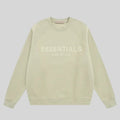 Essentials Pastel Grey Sweatshirt – Relaxed Streetwear Crewneck
