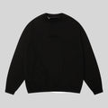 Essentials Black Sweatshirt – Relaxed Fit Streetwear Crewneck