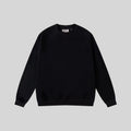 Essentials Black Sweatshirt – Relaxed Streetwear Crewneck