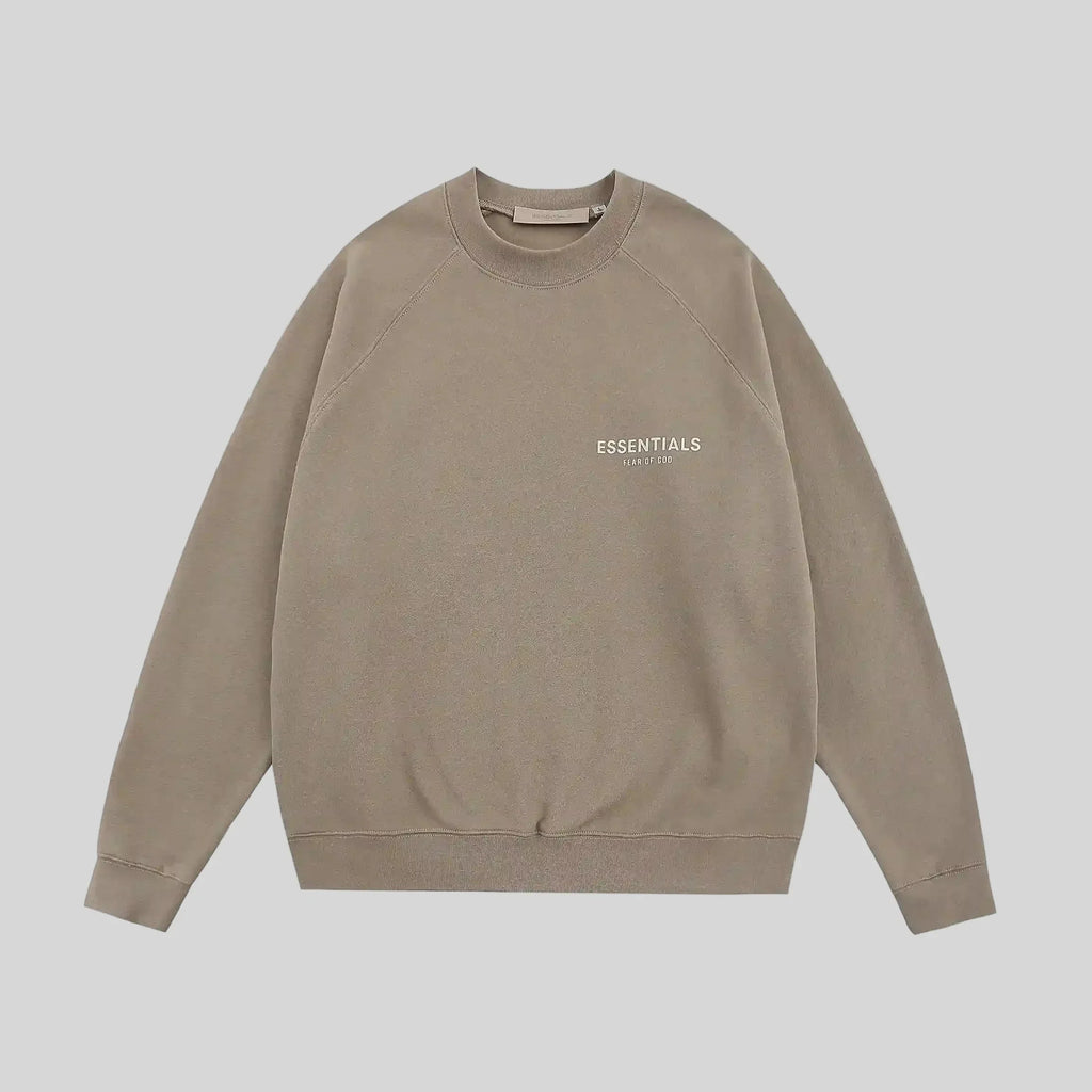 Fear of God Essentials Sandrift Sweatshirt – Classic Fit Crewneck