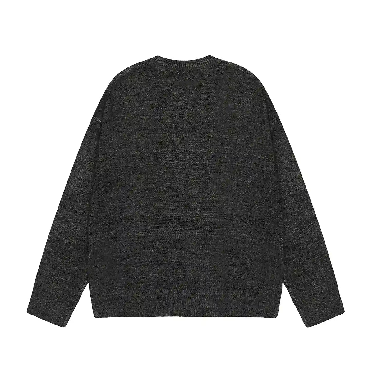Essentials Black Sweatshirt – Relaxed Streetwear Crewneck