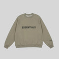 Essentials Heathered Grey Sweatshirt – Relaxed Streetwear Crewneck