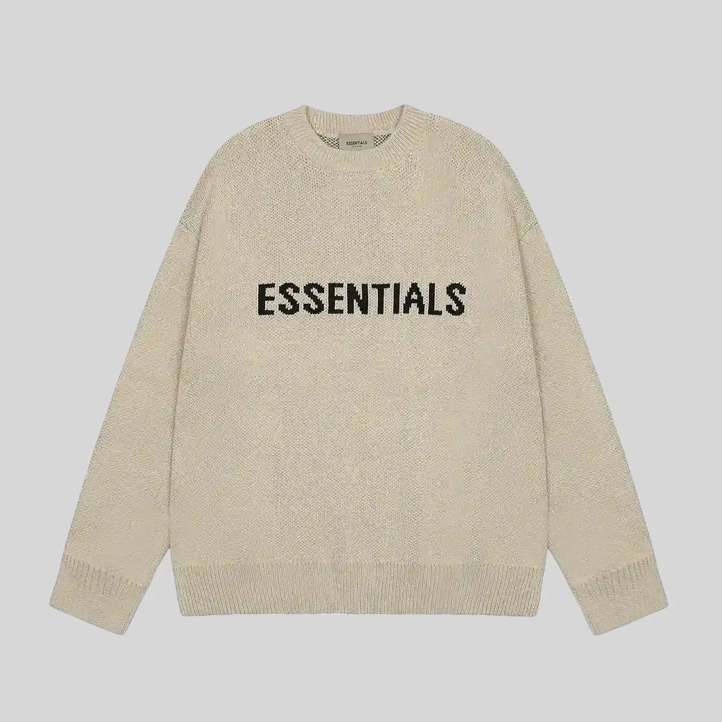 Essentials Clothing Heathered Grey Sweatshirt